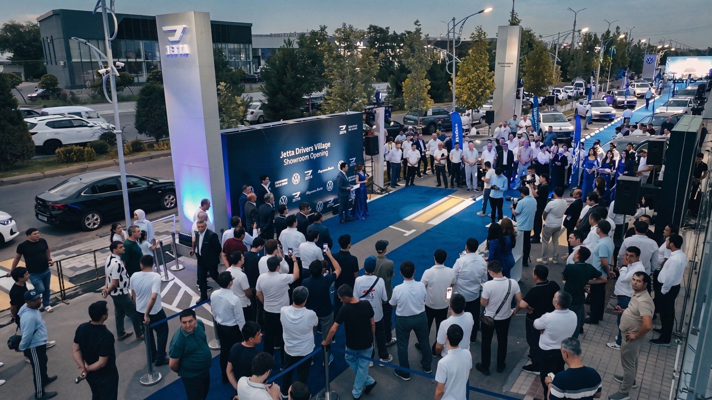 Volkswagen и JETTA открыли новый дилерский центр в Ташкенте